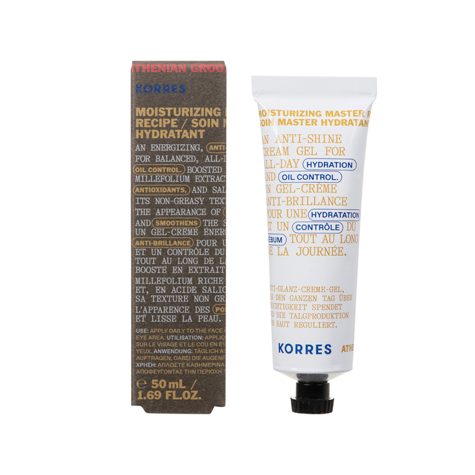 KORRES - ATHENIAN GROOMING Κρέμα Gel Προσώπου για Άνδρες - 50ml